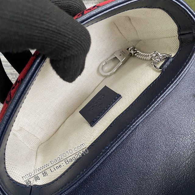 Gucci經典百搭女包 古馳GG Marmont Mini女包 Gucci全皮鏈條迷你小挎包 476433  ydg3271